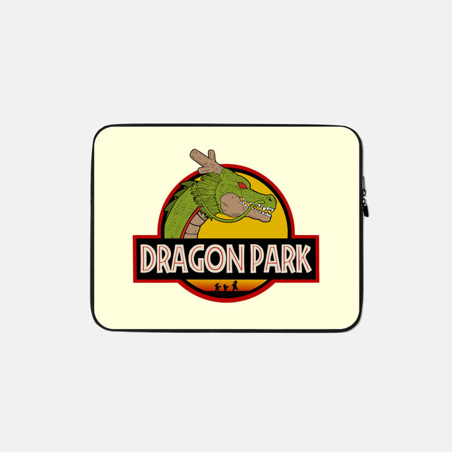 Dragon Park-none zippered laptop sleeve-Melonseta