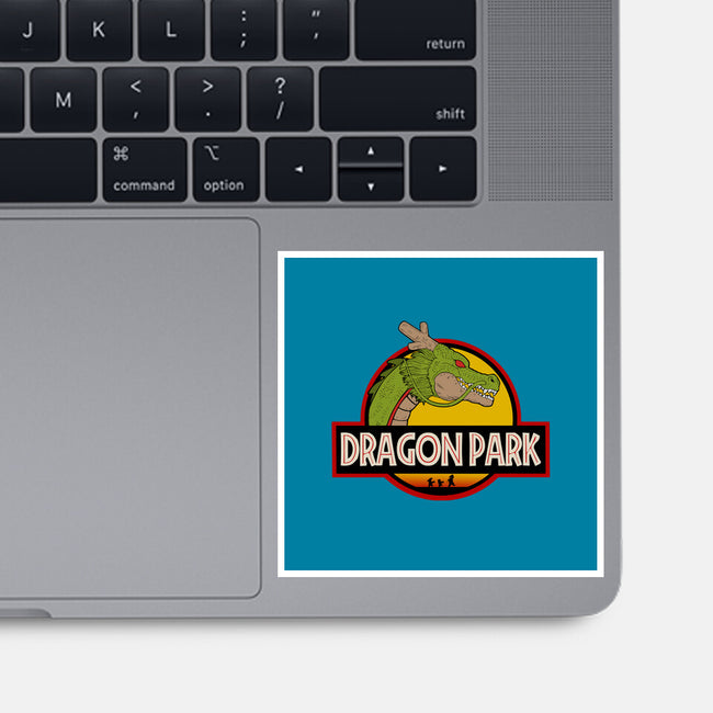 Dragon Park-none glossy sticker-Melonseta