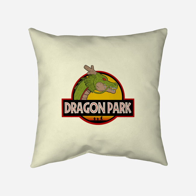 Dragon Park-none removable cover w insert throw pillow-Melonseta