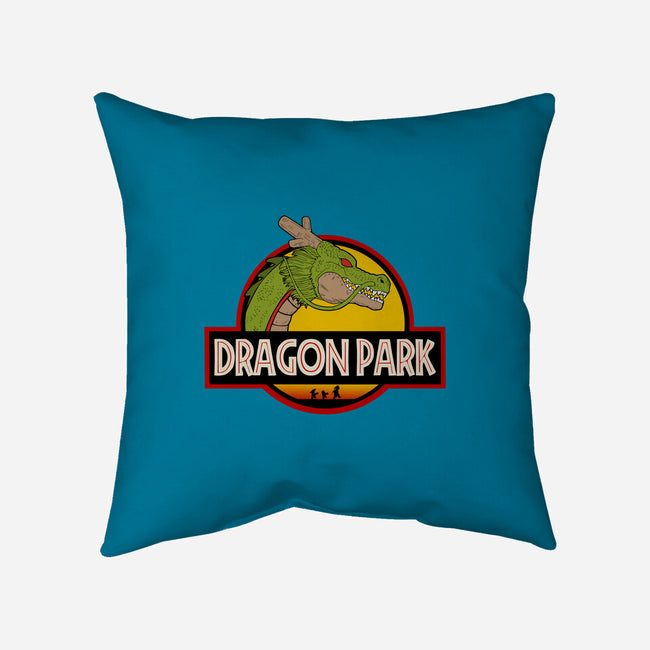 Dragon Park-none removable cover throw pillow-Melonseta