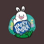 Happy Easter Bunny-unisex kitchen apron-krisren28