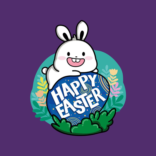 Happy Easter Bunny-none polyester shower curtain-krisren28