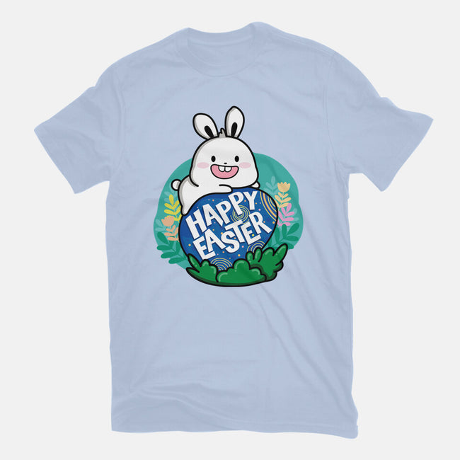Happy Easter Bunny-womens fitted tee-krisren28