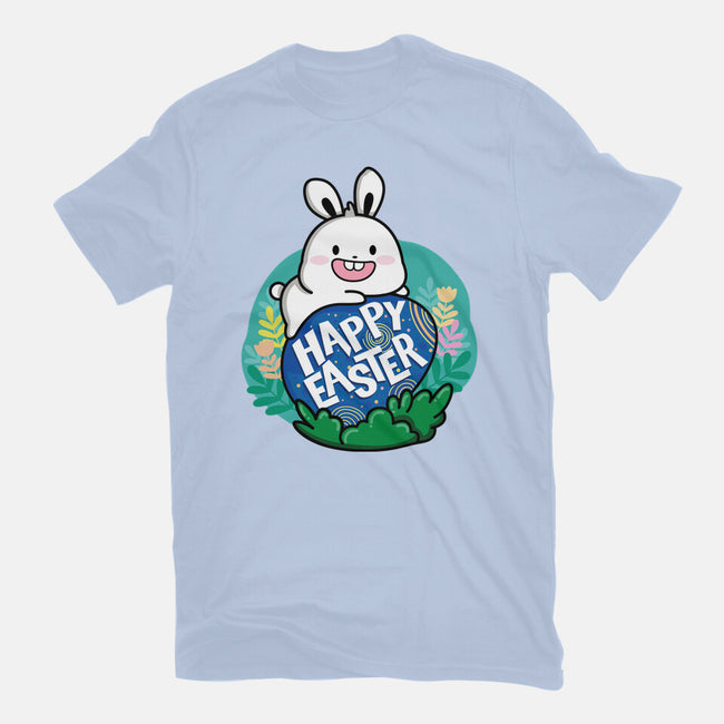 Happy Easter Bunny-unisex basic tee-krisren28