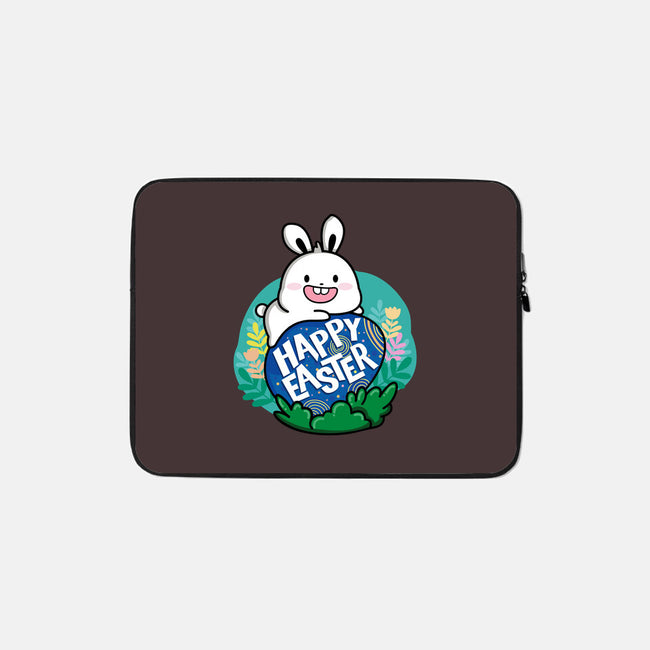 Happy Easter Bunny-none zippered laptop sleeve-krisren28