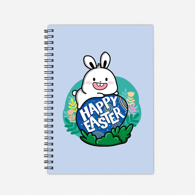 Happy Easter Bunny-none dot grid notebook-krisren28