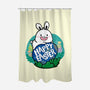 Happy Easter Bunny-none polyester shower curtain-krisren28