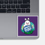 Happy Easter Bunny-none glossy sticker-krisren28