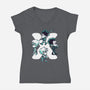 Hunter Squad-womens v-neck tee-estudiofitas