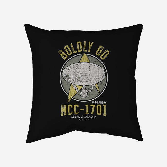 Vintage Explorers-none removable cover w insert throw pillow-retrodivision