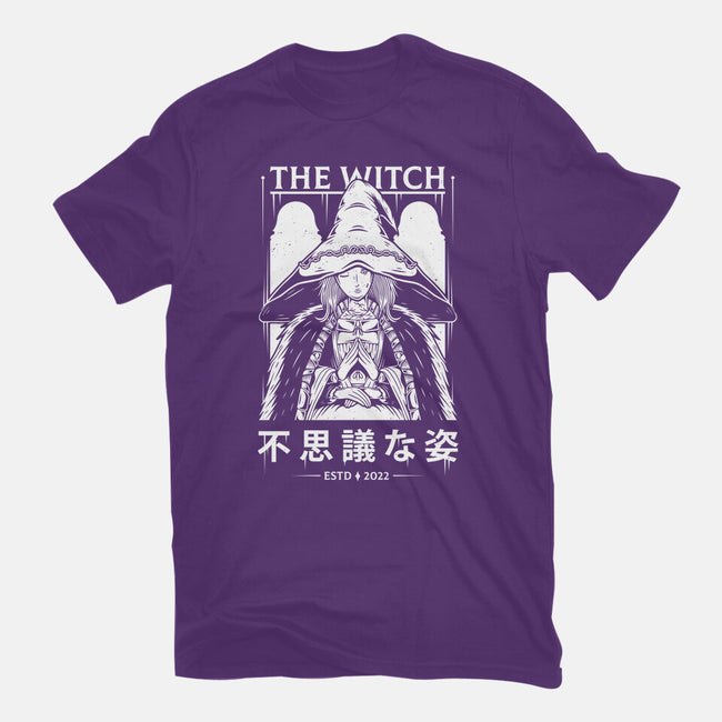 The Witch-womens fitted tee-Alundrart