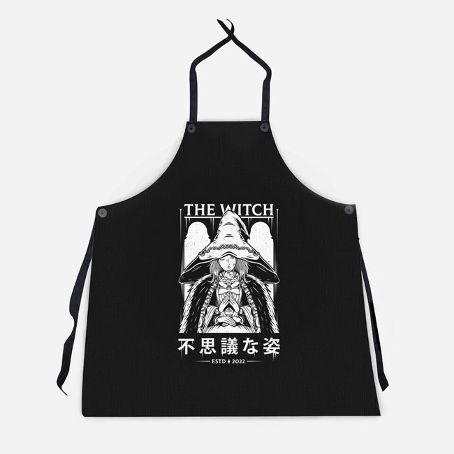 The Witch-unisex kitchen apron-Alundrart