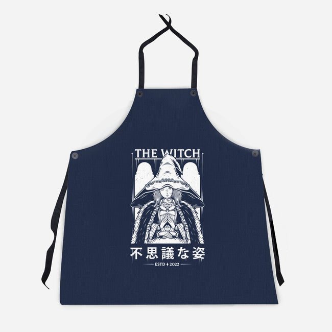 The Witch-unisex kitchen apron-Alundrart