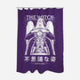 The Witch-none polyester shower curtain-Alundrart