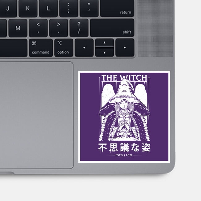 The Witch-none glossy sticker-Alundrart