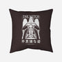 The Witch-none removable cover w insert throw pillow-Alundrart