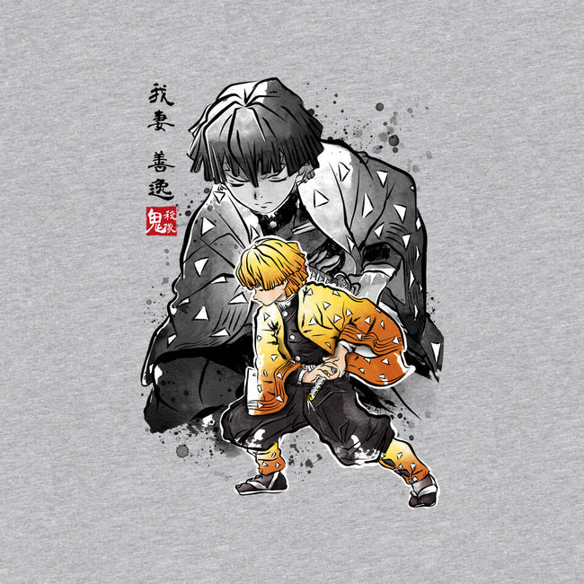 Slayer Zenitsu-unisex basic tee-DrMonekers