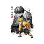 Slayer Zenitsu-cat basic pet tank-DrMonekers