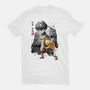 Slayer Zenitsu-womens fitted tee-DrMonekers