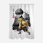 Slayer Zenitsu-none polyester shower curtain-DrMonekers