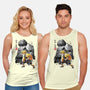 Slayer Zenitsu-unisex basic tank-DrMonekers