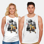 Slayer Zenitsu-unisex basic tank-DrMonekers