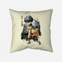 Slayer Zenitsu-none removable cover w insert throw pillow-DrMonekers