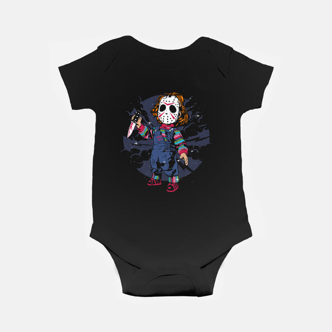 Retro Chucky-baby basic onesie-ElMattew