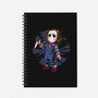 Retro Chucky-none dot grid notebook-ElMattew