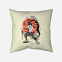 Okkotsu At Sakura Tree-none removable cover throw pillow-IKILO