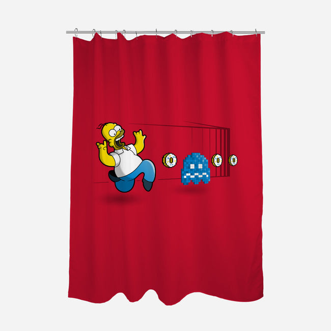 Fat-Man-none polyester shower curtain-se7te