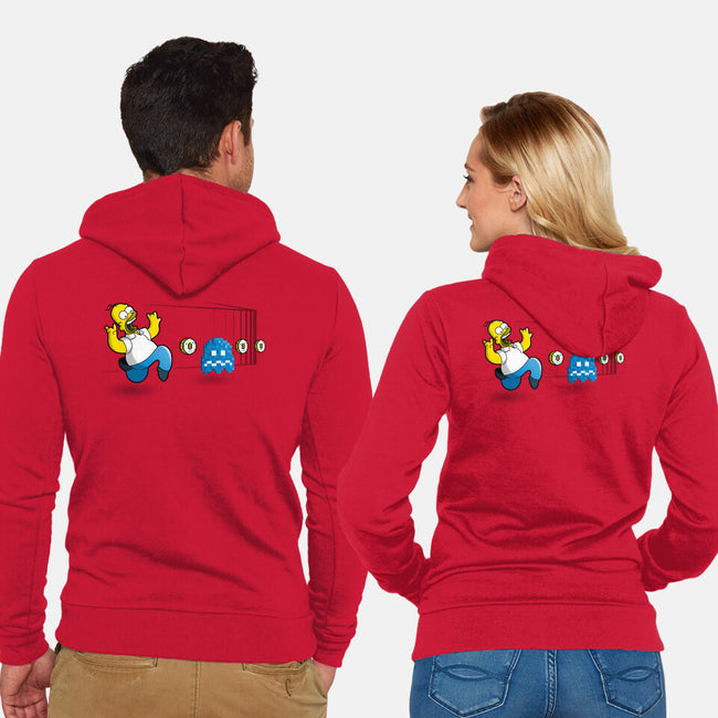 Fat-Man-unisex zip-up sweatshirt-se7te