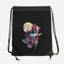 Moonlight Experiment-none drawstring bag-fanfabio