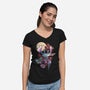 Moonlight Experiment-womens v-neck tee-fanfabio