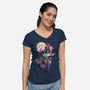 Moonlight Experiment-womens v-neck tee-fanfabio