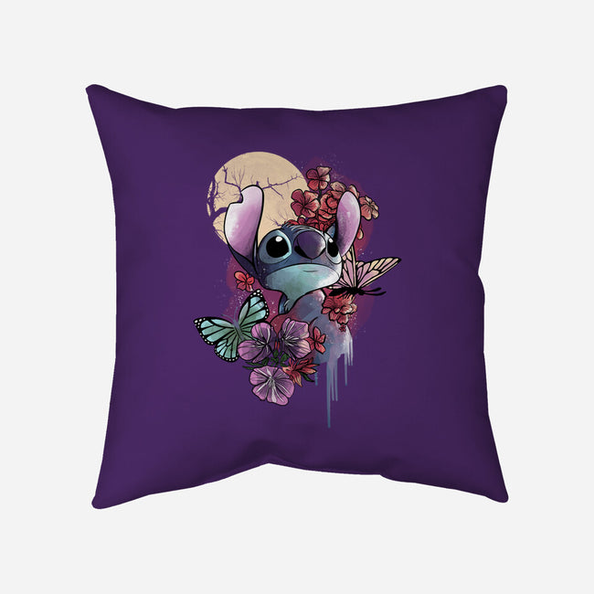 Moonlight Experiment-none removable cover w insert throw pillow-fanfabio