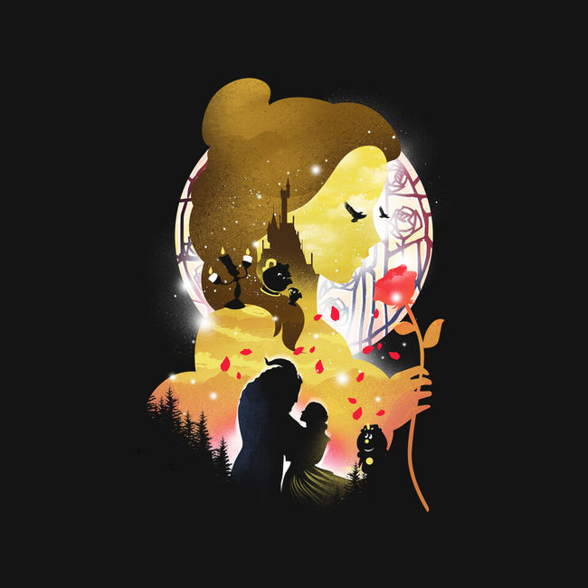 Beautiful Night-womens basic tee-dandingeroz