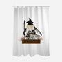 Fly!-none polyester shower curtain-kg07