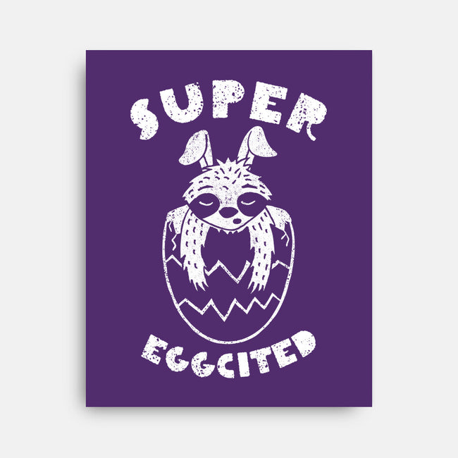 Super Eggcited-none stretched canvas-OPIPPI