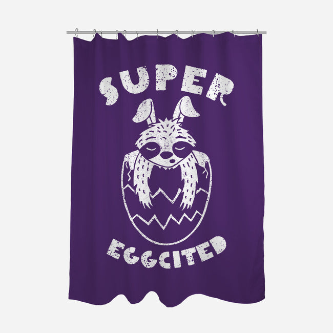 Super Eggcited-none polyester shower curtain-OPIPPI