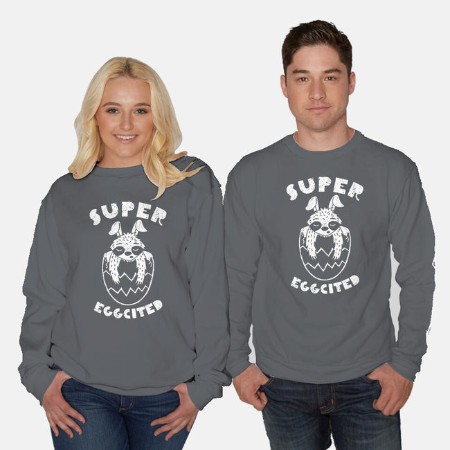 Super Eggcited-unisex crew neck sweatshirt-OPIPPI