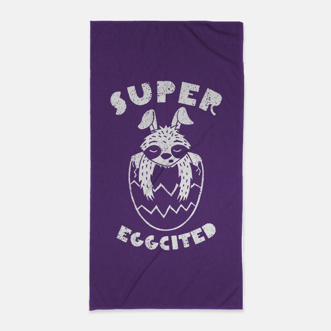 Super Eggcited-none beach towel-OPIPPI