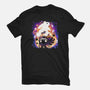Cheshire White Rabbit-womens basic tee-Vallina84