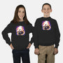 Cheshire White Rabbit-youth crew neck sweatshirt-Vallina84