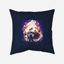 Cheshire White Rabbit-none removable cover w insert throw pillow-Vallina84
