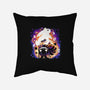Cheshire White Rabbit-none removable cover throw pillow-Vallina84