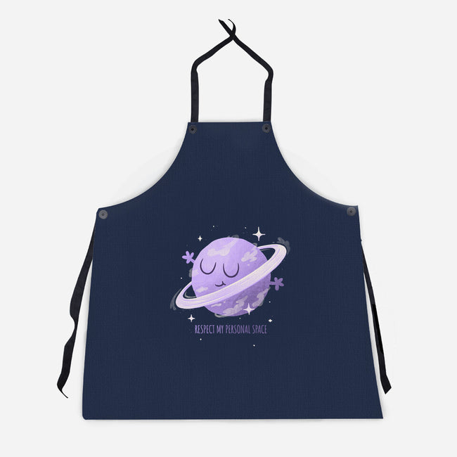 Respect My Personal Space-unisex kitchen apron-zawitees
