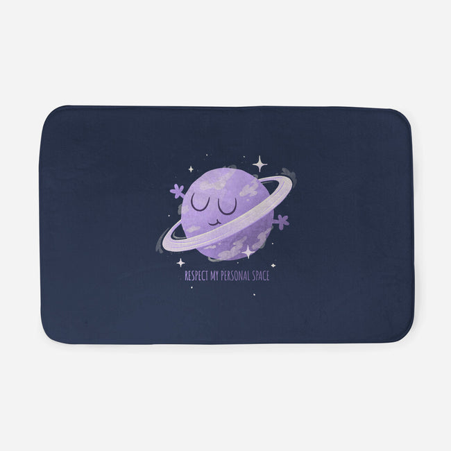 Respect My Personal Space-none memory foam bath mat-zawitees