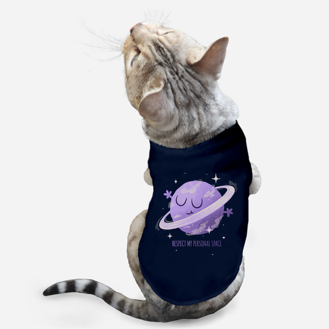 Respect My Personal Space-cat basic pet tank-zawitees