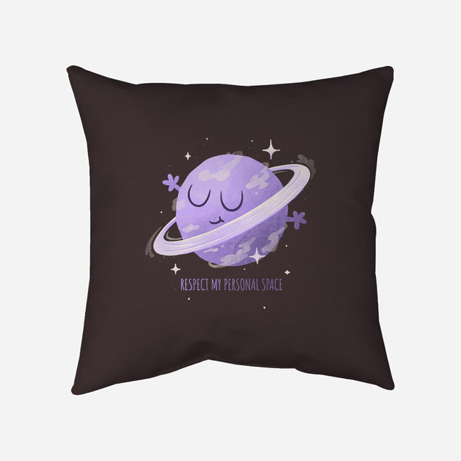 Respect My Personal Space-none removable cover throw pillow-zawitees